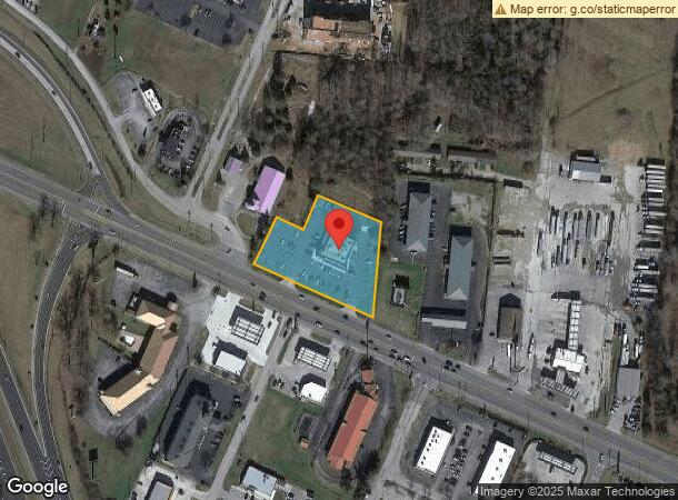  2367 Hillsboro Blvd, Manchester, TN Parcel Map