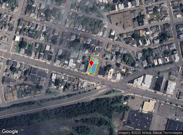 235 E Broad St, West Hazleton, PA Parcel Map