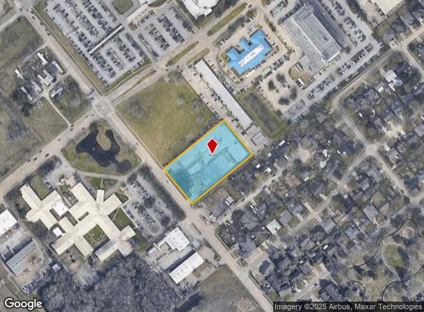  750 N Texas Ave, Webster, TX Parcel Map