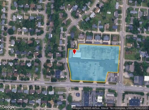  1191 E Stroop Rd, Dayton, OH Parcel Map