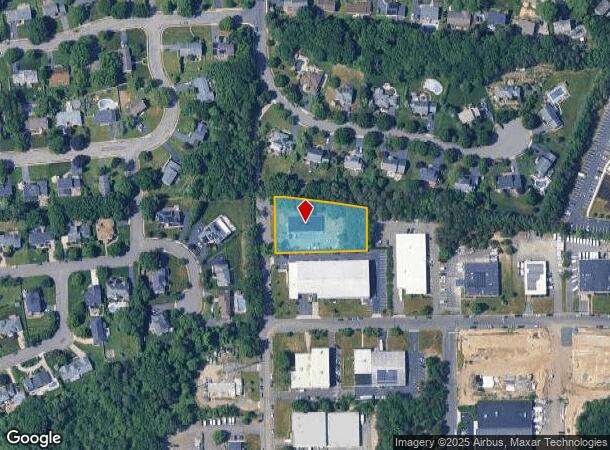  1416 Roller Rd, Ocean, NJ Parcel Map