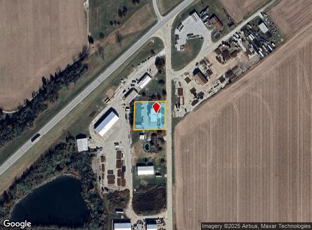  4295 N Holly Rd, Olney, IL Parcel Map