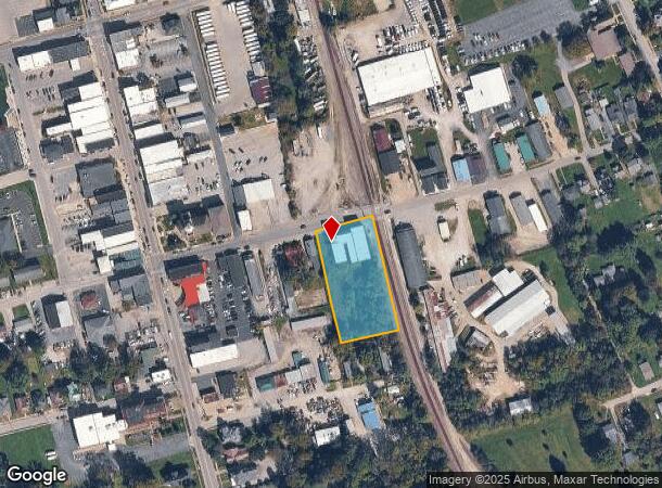 218 E Court St, Lawrenceburg, KY Parcel Map