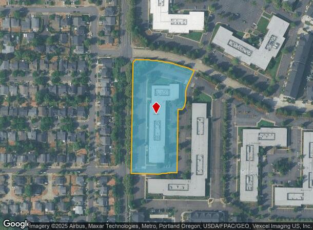 8860 Ne Von Neumann Dr, Beaverton, OR Parcel Map