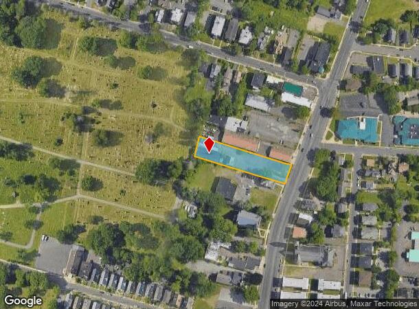  2093 Main St, Hartford, CT Parcel Map