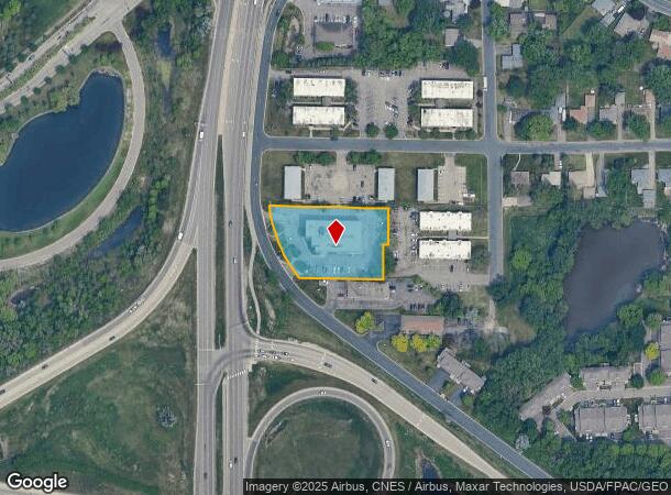 941 Hillwind Rd Ne, Minneapolis, MN Parcel Map