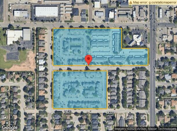  5917 67Th St, Lubbock, TX Parcel Map