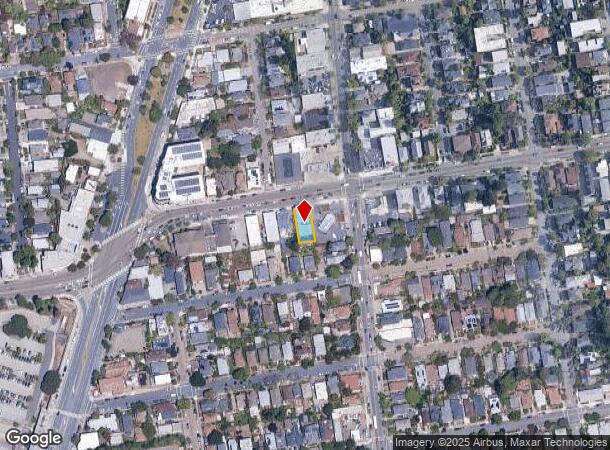 2076 Ashby Ave, Berkeley, CA Parcel Map