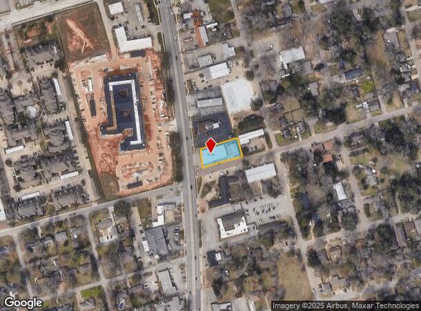 1600 N Frazier St, Conroe, TX Parcel Map