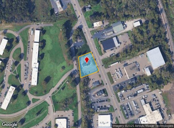2501 Corning Rd, Elmira, NY Parcel Map