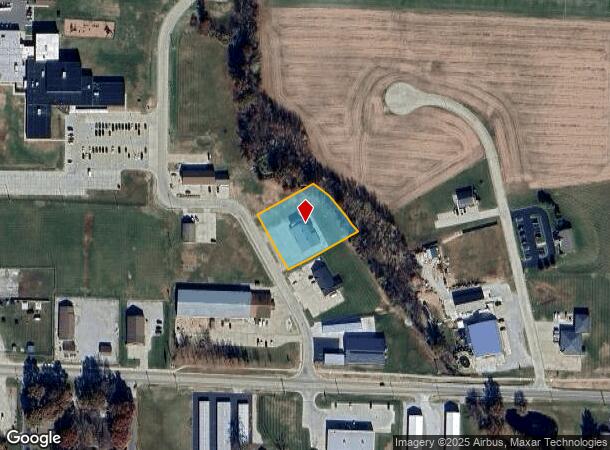  572 Memorial Dr, Breese, IL Parcel Map