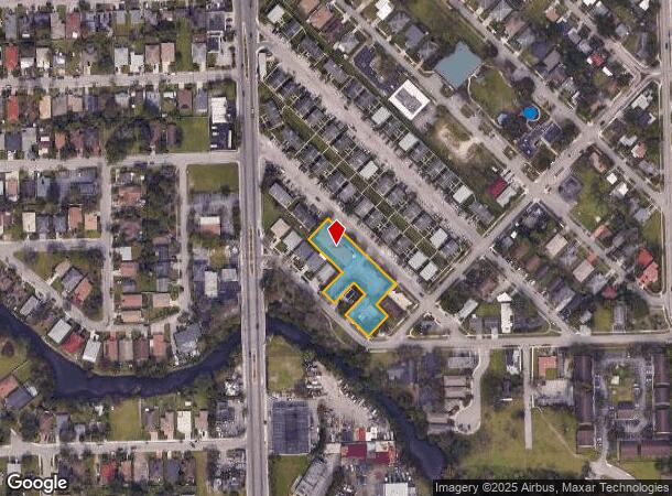  2520 Nw 8Th Ct, Fort Lauderdale, FL Parcel Map