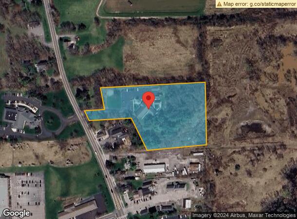  1332 Pittsford Mendon Rd, Mendon, NY Parcel Map