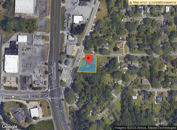  177 College St, Jonesboro, GA Parcel Map