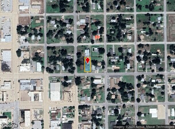 1428 Texas St, Vernon, TX Parcel Map