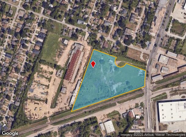  7224 Cullen Blvd, Houston, TX Parcel Map