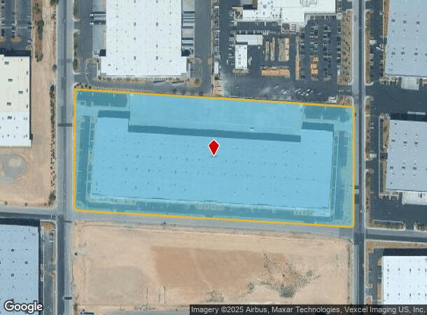  6400 E Azure Ave, Las Vegas, NV Parcel Map