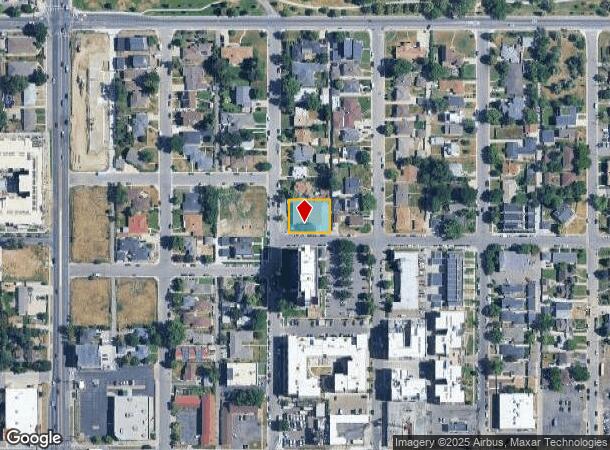 1600 Yates St, Denver, CO Parcel Map