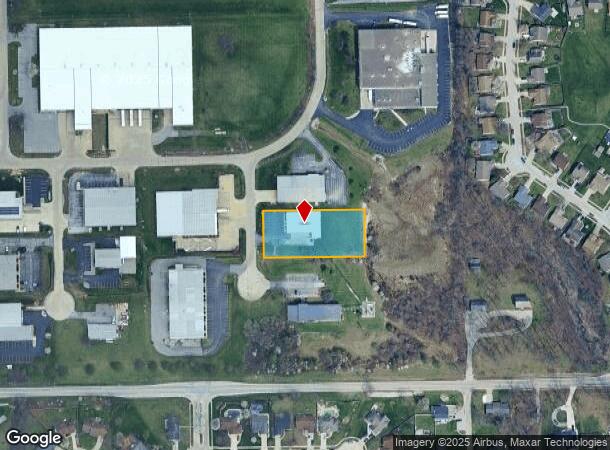  3210 Clairmont Ct, Fort Wayne, IN Parcel Map