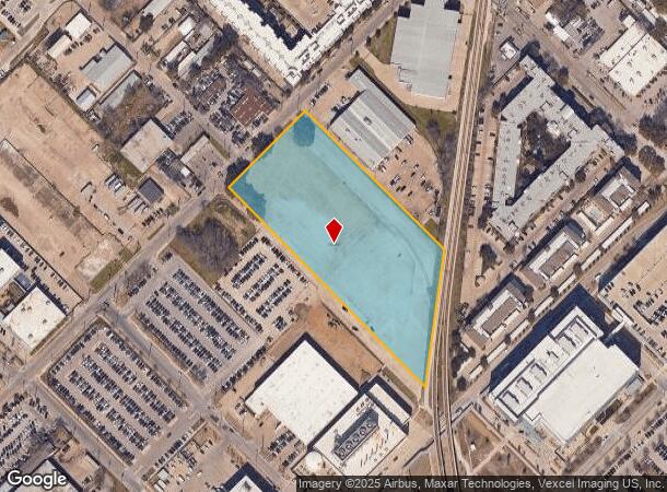  2420 Butler St, Dallas, TX Parcel Map