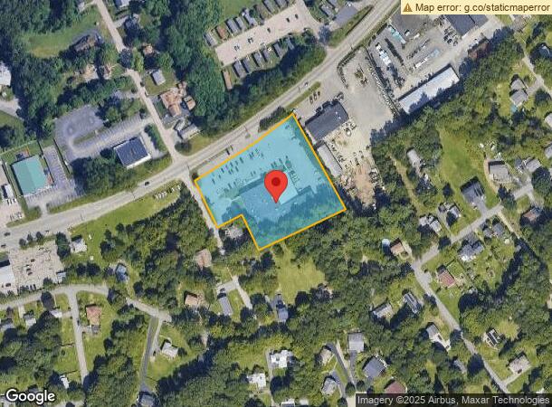  489 Washington St, Auburn, MA Parcel Map