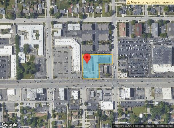  6220 W 95Th St, Oak Lawn, IL Parcel Map