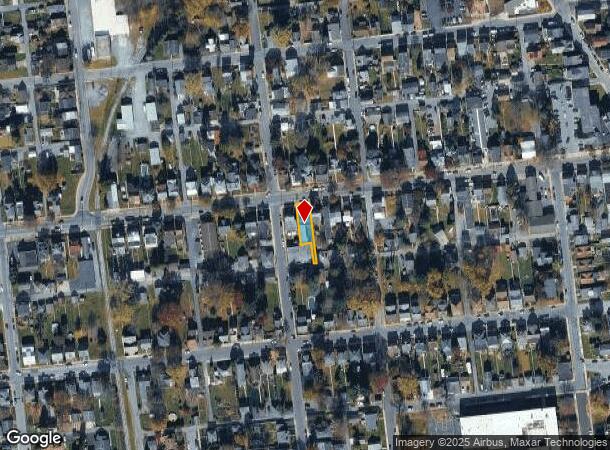  287 W Main St, Hummelstown, PA Parcel Map