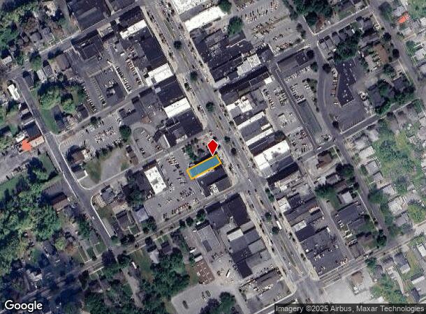 166 S Main St, Canandaigua, NY Parcel Map