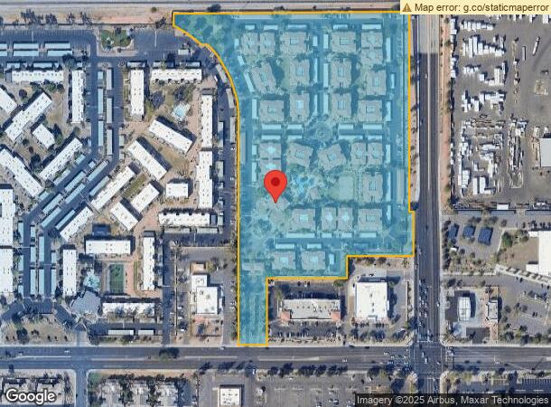 1720 E Broadway Rd, Tempe, AZ Parcel Map