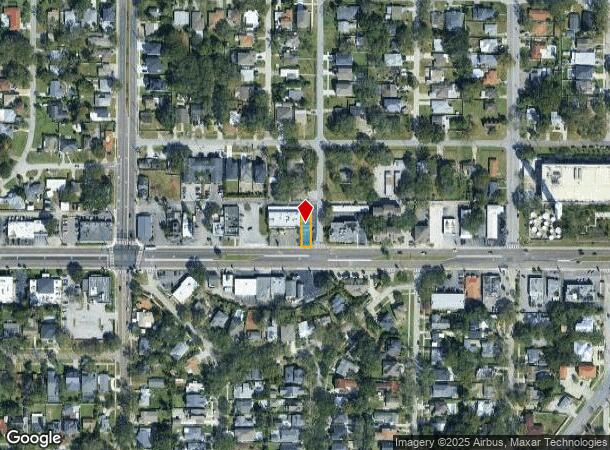  3401 W Kennedy Blvd, Tampa, FL Parcel Map