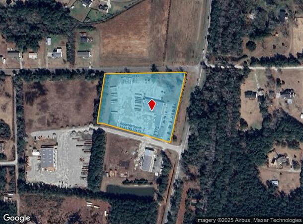  10439 Us Hwy 117 S, Rocky Point, NC Parcel Map