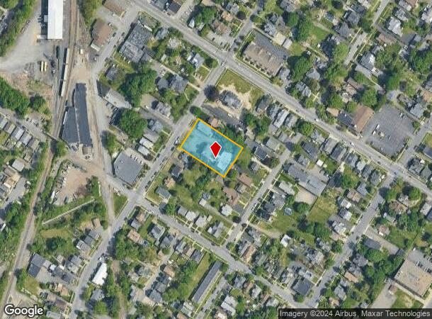  1530 Sanderson Ave, Scranton, PA Parcel Map