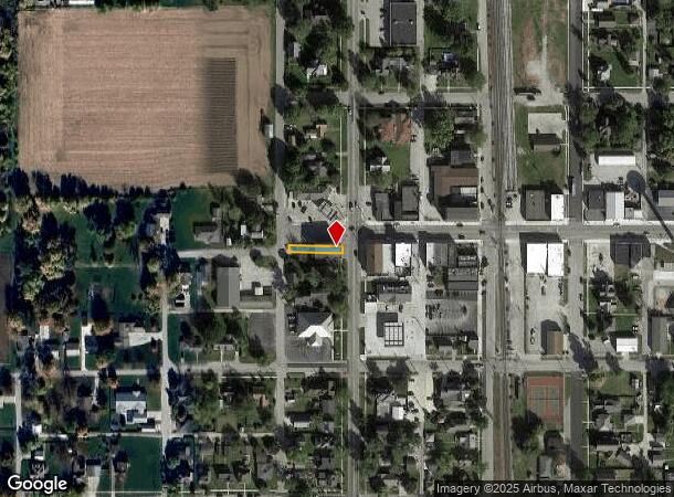  301 S Prairie St, Brookston, IN Parcel Map