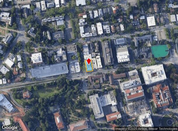  1865 Euclid Ave, Berkeley, CA Parcel Map