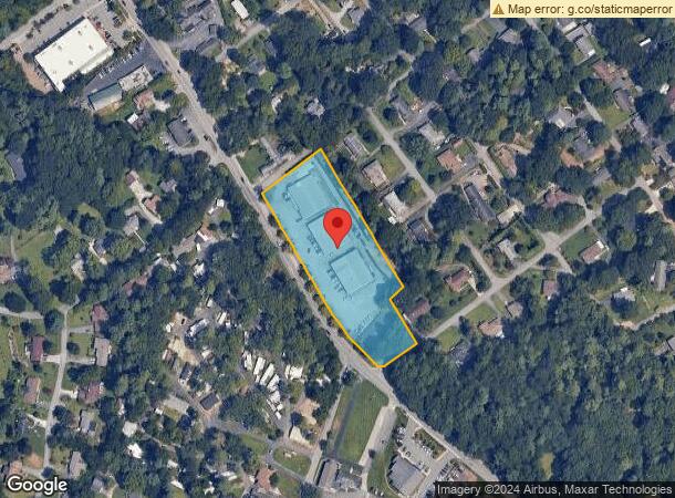  1030 Greenville Hwy, Hendersonville, NC Parcel Map