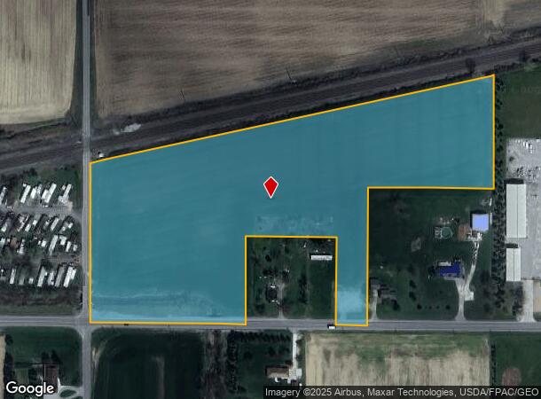  20A Us Highway 20A, Delta, OH Parcel Map