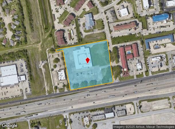  4815 East Fwy, Baytown, TX Parcel Map