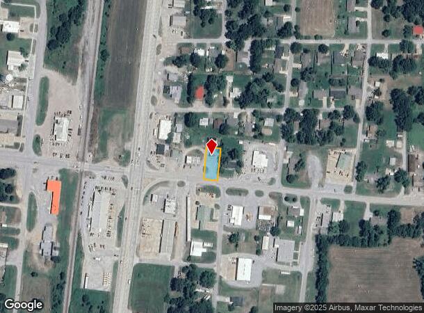  68 E Main St, Chouteau, OK Parcel Map
