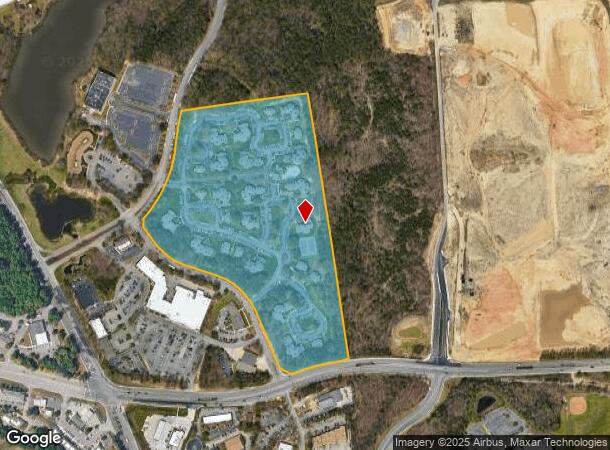  2801 Pavilion Pl, Midlothian, VA Parcel Map