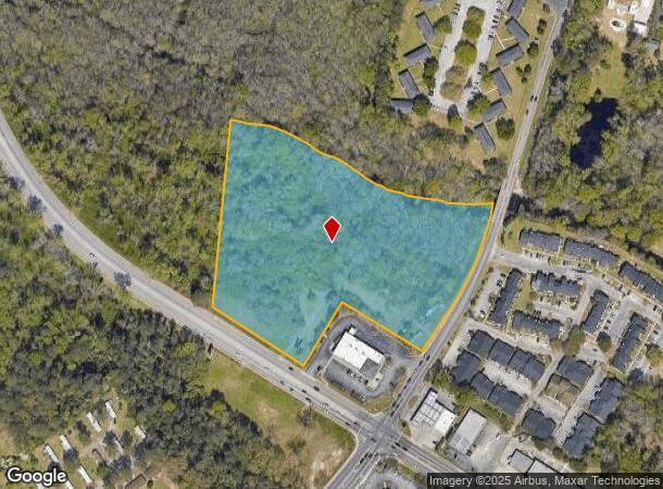  801 S Cashua Dr, Florence, SC Parcel Map