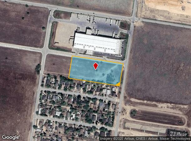 1450 E Zaragosa Dr, Pharr, TX Parcel Map