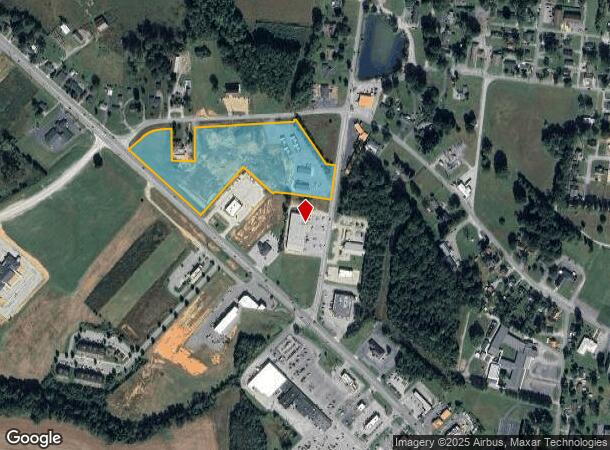  513 Ellington Dr, Lafayette, TN Parcel Map