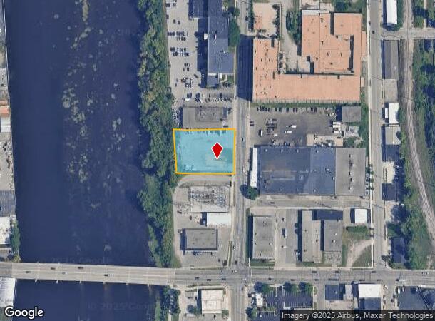  1247 Monroe Ave Nw, Grand Rapids, MI Parcel Map