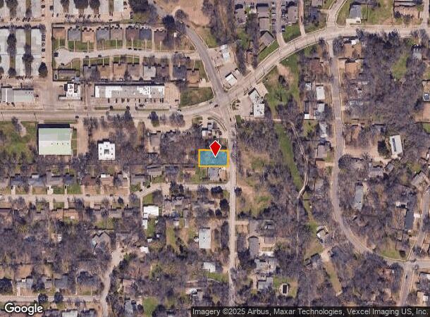  1417 N Irving Heights Dr, Irving, TX Parcel Map