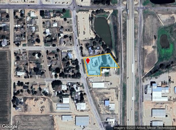 211 W Service Rd, Abernathy, TX Parcel Map