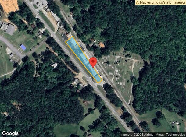  1025 Main St, Whitesburg, GA Parcel Map