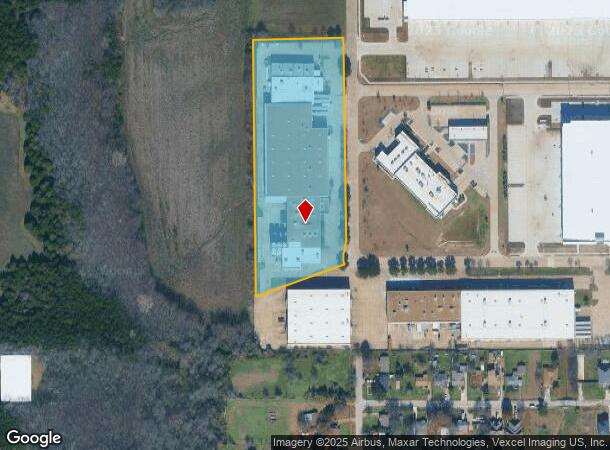  2155 W Longhorn Dr, Lancaster, TX Parcel Map