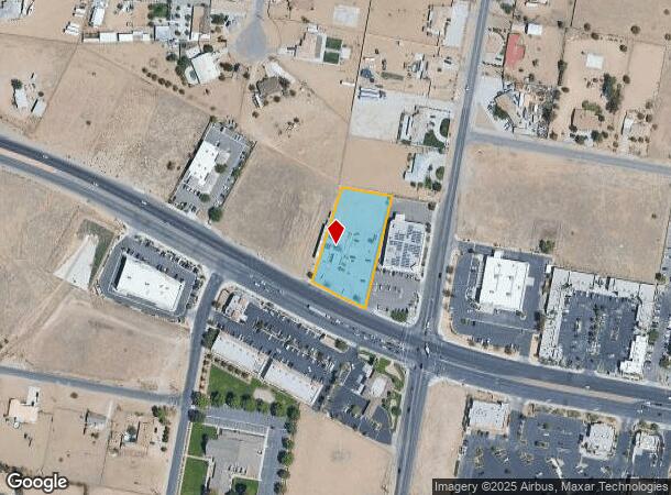 15462 Main St, Hesperia, CA Parcel Map