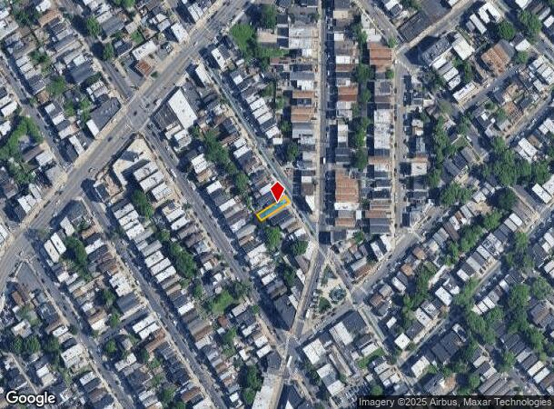  215 Cator Ave, Jersey City, NJ Parcel Map