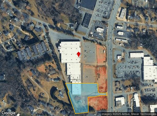  2391 N Center St, Hickory, NC Parcel Map
